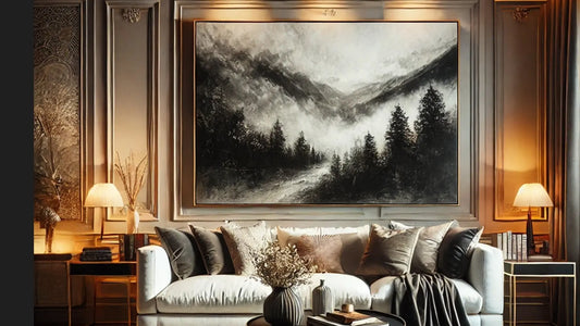 Top 7 des Tableaux Noir et Blanc qui Sublimeront Votre Salon