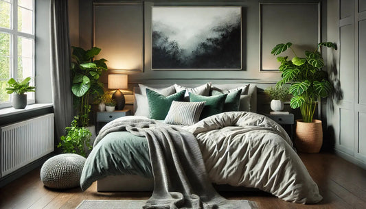 chambre tableau noir et blanc