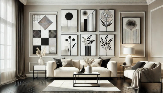 20 idees de tableaux noir et blanc