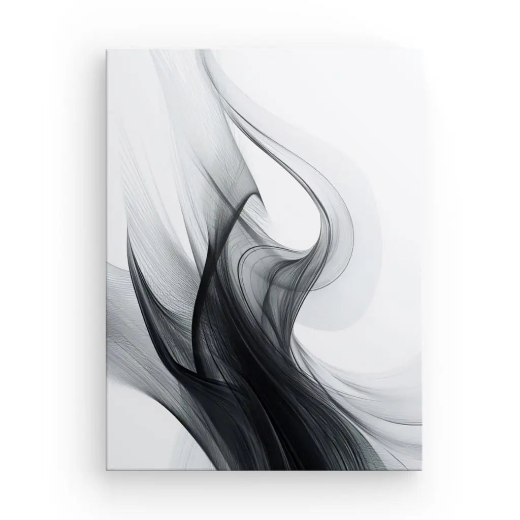 Tableau Vapeur Fumée Noire Fond Blanc - #tag1# - #tag2#
