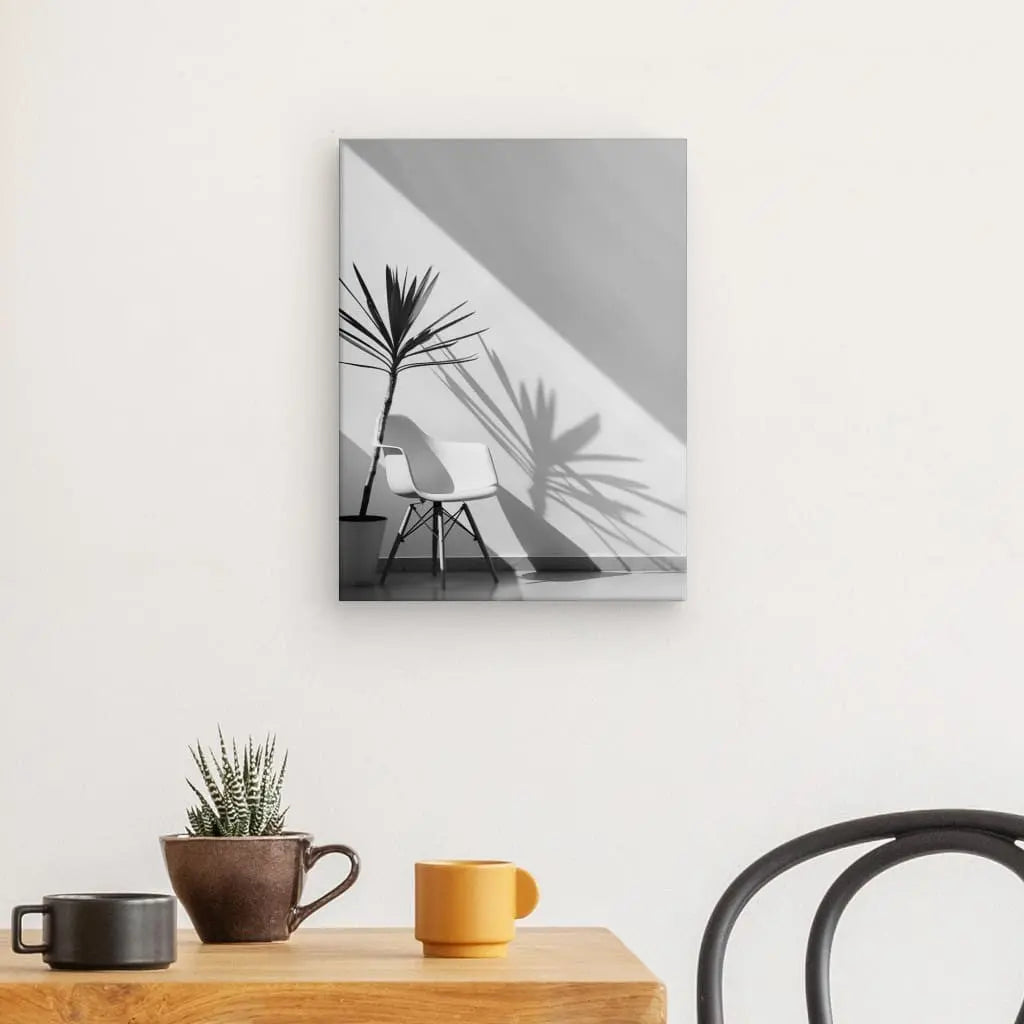 Tableau Intérieur Moderne Jeux de Lumières Monochromes - #tag1# - #tag2#