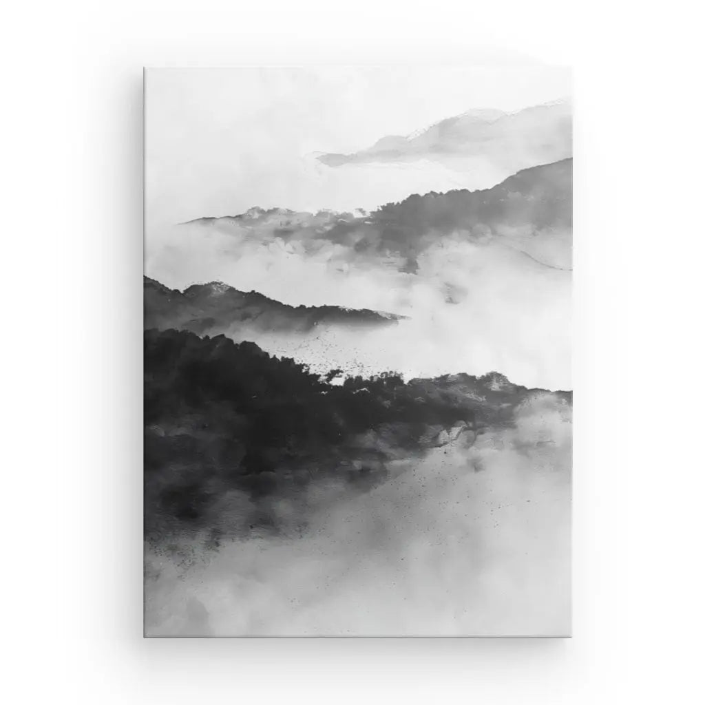 Tableau Paysage Noir et Blanc Onirique - #tag1# - #tag2#