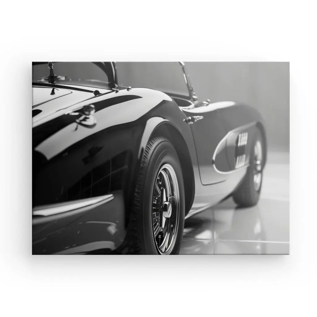 Tableau Voiture Shelby Luxe Noir et Blanc - #tag1# - #tag2#