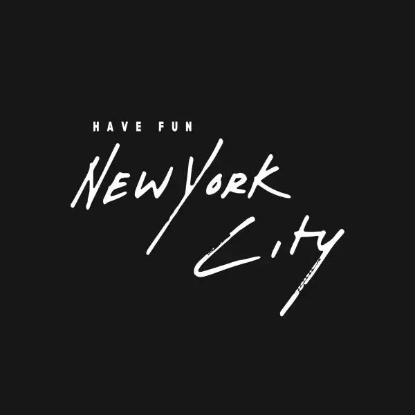 Tableau New York Ecriture Noir et Blanc - #tag1# - #tag2#