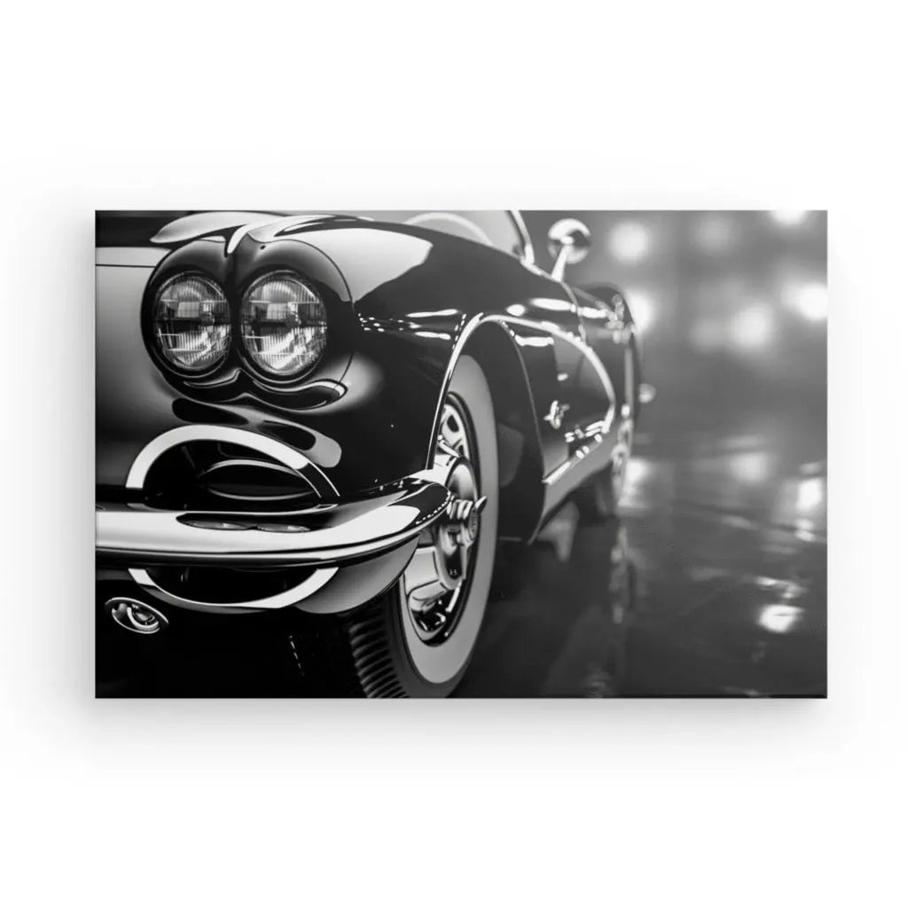 Tableau Rolls Voiture Collection Noir et Blanc - #tag1# - #tag2#