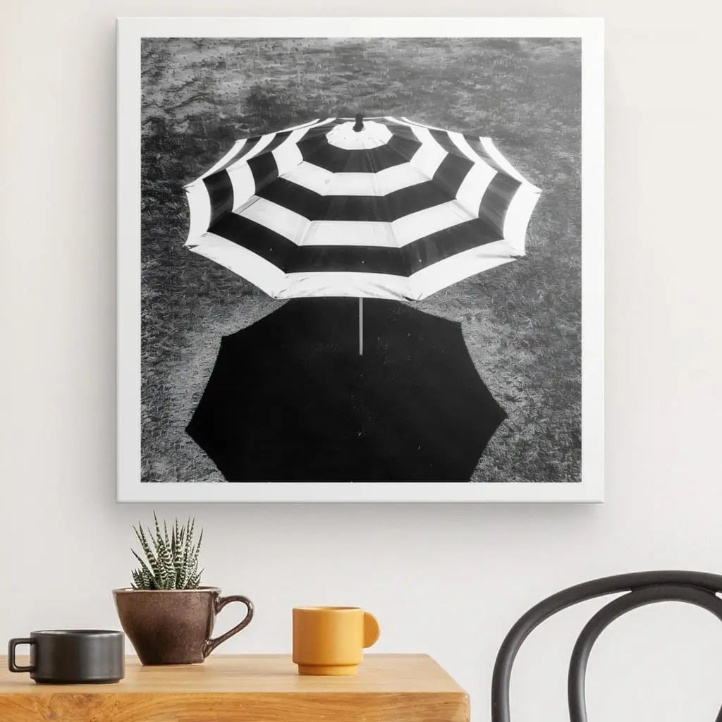 Tableau Parasol Noir et Blanc - #tag1# - #tag2#