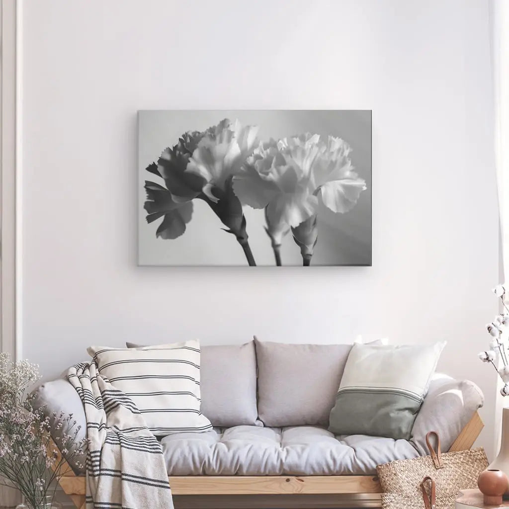 Tableau Fleurs Blanches Gros Plan - #tag1# - #tag2#