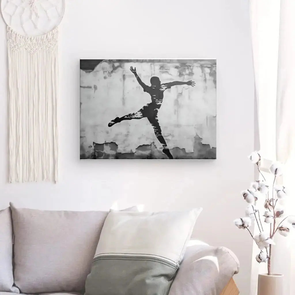 Tableau Basketteur Underground Tag Noir et Blanc - Univers Noir et Blanc - #tag1# - #tag2# - #tag3#