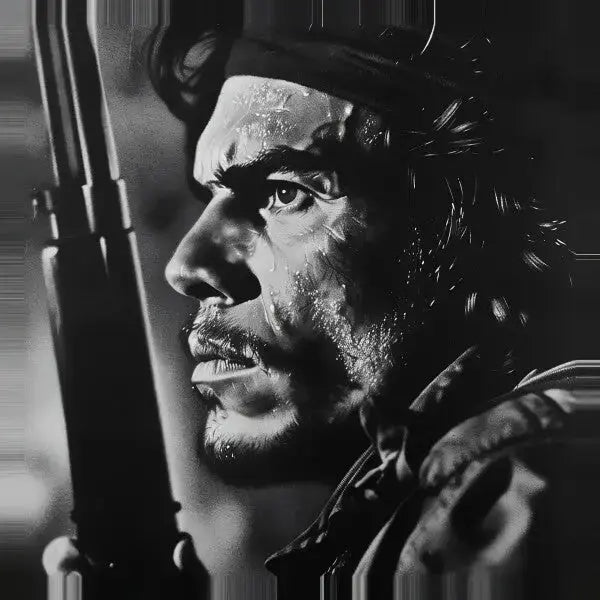Tableau Che Guevara Noir et Blanc - Univers Noir et Blanc - #tag1# - #tag2# - #tag3#