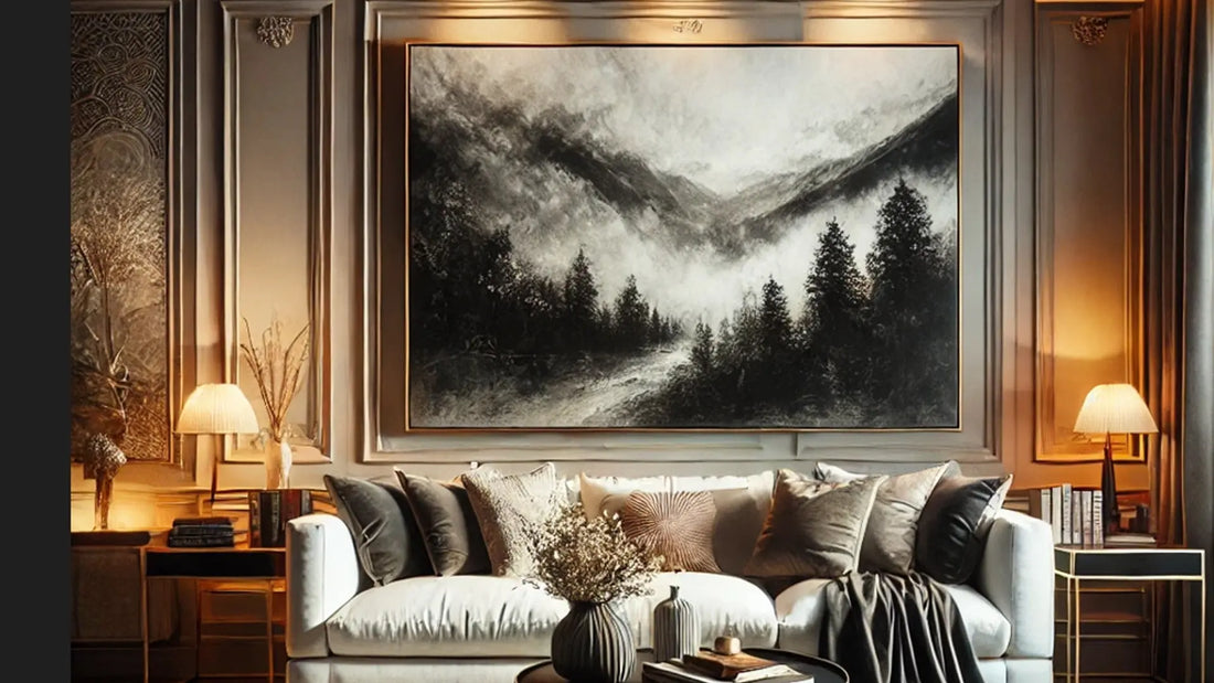 Top 7 des Tableaux Noir et Blanc qui Sublimeront Votre Salon