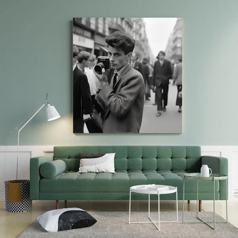 Tableau Photographique Vintage Portrait Photographe Urbain 1