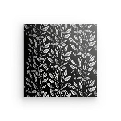 Tableau Végétation Plantes Grimpantes Minimalistes Noir et Blanc - #tag1# - #tag2# 
