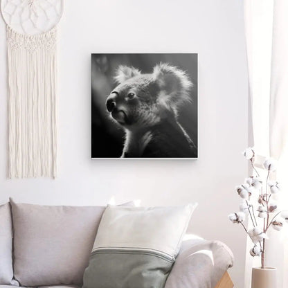Tableau Koala Nature Noir et Blanc - #tag1# - #tag2# 