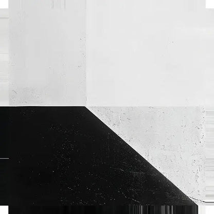 Tableau Minimaliste Moderne Noir et Blanc - #tag1# - #tag2# 