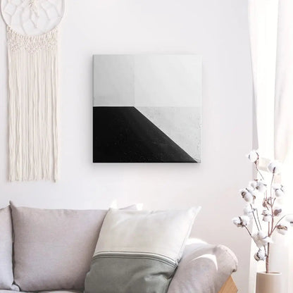 Tableau Minimaliste Moderne Noir et Blanc - #tag1# - #tag2# 