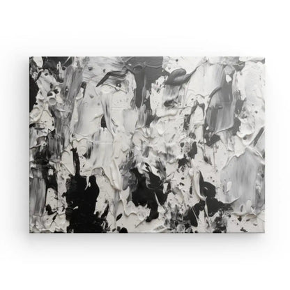 Tableau peinture acrylique épaisse impression noir et blanc - #tag1# - #tag2# 