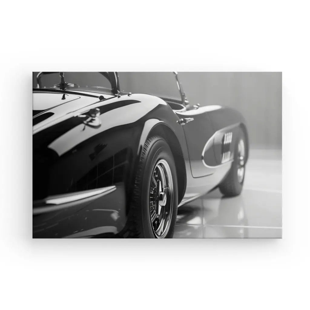 Tableau Voiture Shelby Luxe Noir et Blanc - #tag1# - #tag2# 