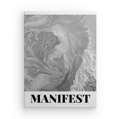 Tableau Manifest Gris Noir et Blanc - #tag1# - #tag2# 