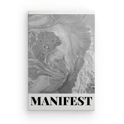 Tableau Manifest Gris Noir et Blanc - #tag1# - #tag2# 