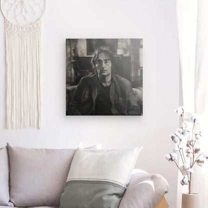 Tableau John Lennon Portrait Monochrome - #tag1# - #tag2# 