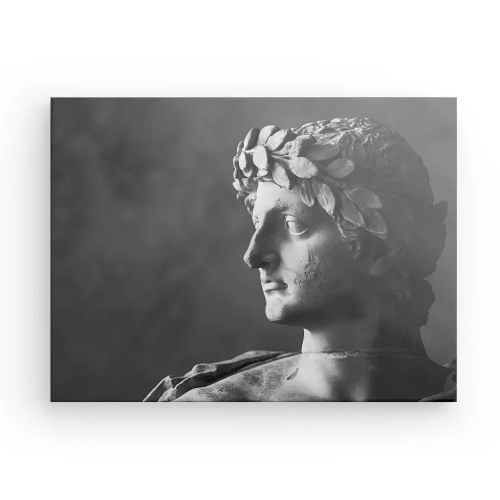 Tableau Statue Romaine Noir et Blanc - #tag1# - #tag2# 
