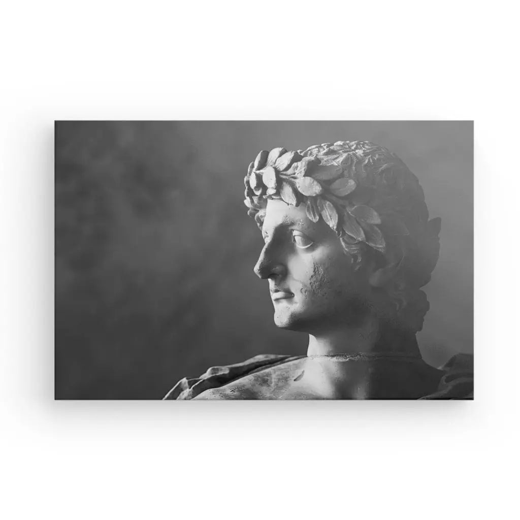 Tableau Statue Romaine Noir et Blanc - #tag1# - #tag2# 