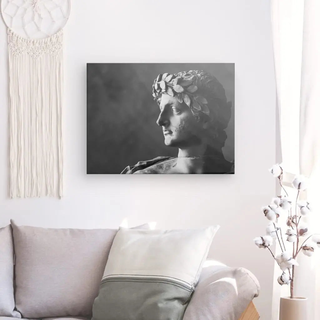 Tableau Statue Romaine Noir et Blanc - #tag1# - #tag2# 