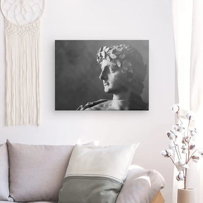 Tableau Statue Romaine Noir et Blanc - #tag1# - #tag2# 
