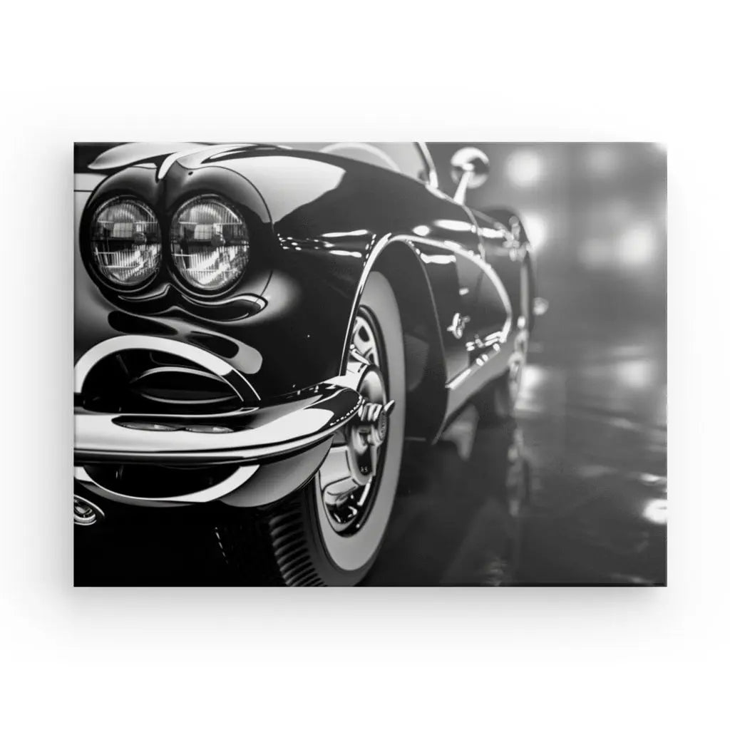 Tableau Rolls Voiture Collection Noir et Blanc - #tag1# - #tag2# 