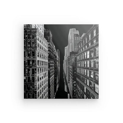 Tableau Ville Architecture Virtuelle Noir et Blanc - #tag1# - #tag2# 