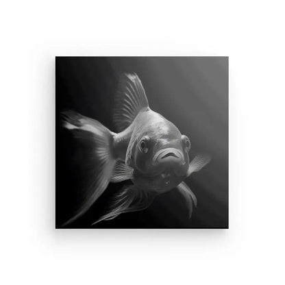 Tableau Poisson Eau Douce Noir et Blanc - #tag1# - #tag2# 