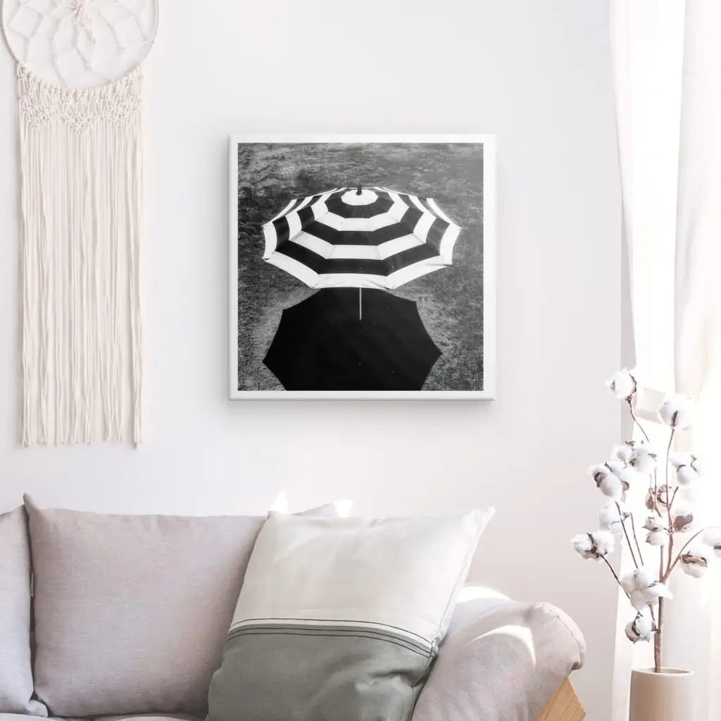 Tableau Parasol Noir et Blanc - #tag1# - #tag2# 