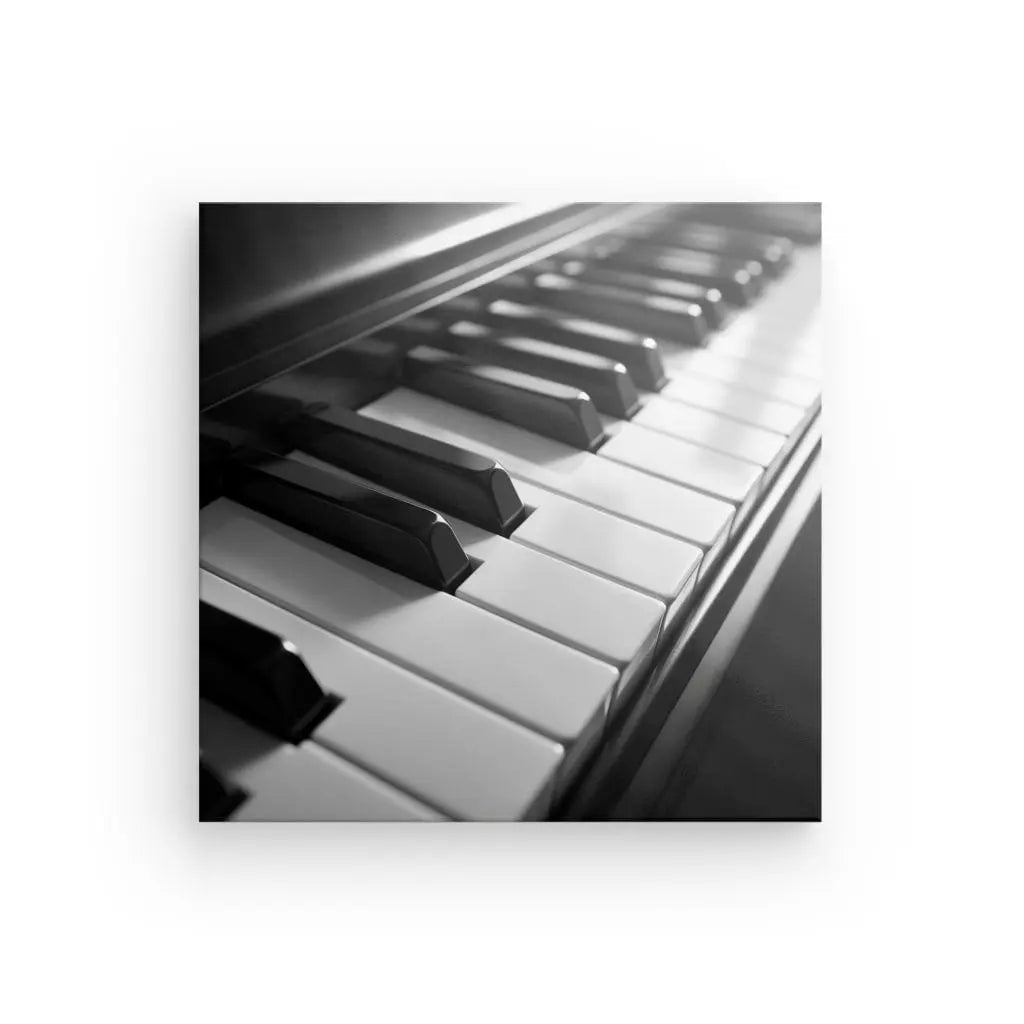 Tableau Clavier Piano Noir et Blanc - #tag1# - #tag2# 