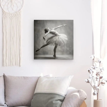 Tableau Danseuse Etoilée Vintage Monochrome - #tag1# - #tag2# 