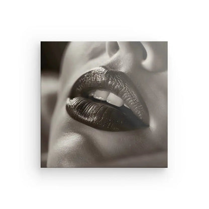 Tableau Rouge à Lèvres Voluptueuses Noir et Blanc - #tag1# - #tag2# 
