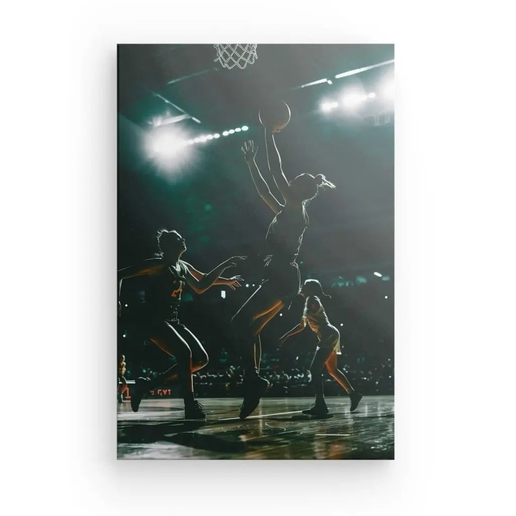 Tableau Photographique Basketteuses en action - #tag1# - #tag2# 