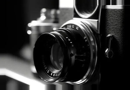 Tableau Photo Objectif Obturateur Noir et Blanc - #tag1# - #tag2# 