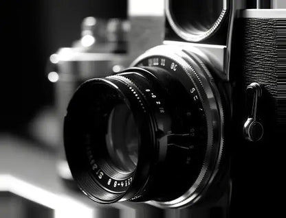 Tableau Photo Objectif Obturateur Noir et Blanc - #tag1# - #tag2# 