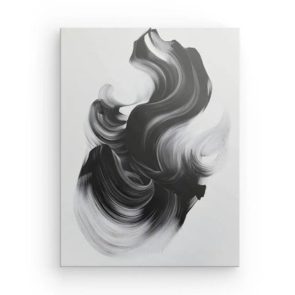 Tableau Forme Abstraite Noir et Blanc - #tag1# - #tag2# 