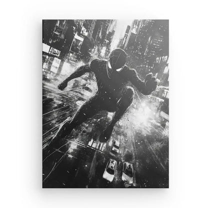 Tableau Dessin Spiderman Noir et Blanc - #tag1# - #tag2# 