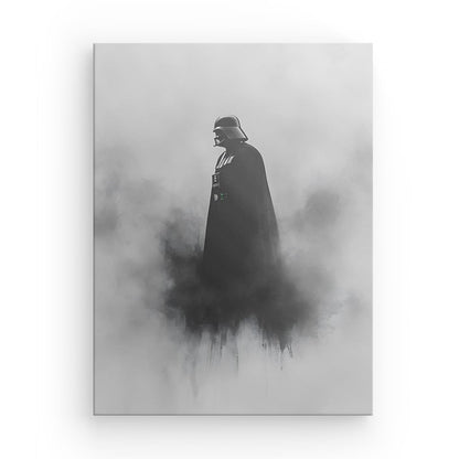 Tableau Dark Vador Star Wars Noir et Blanc