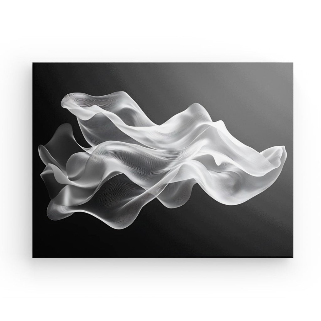 Tableau moderne noir et blanc