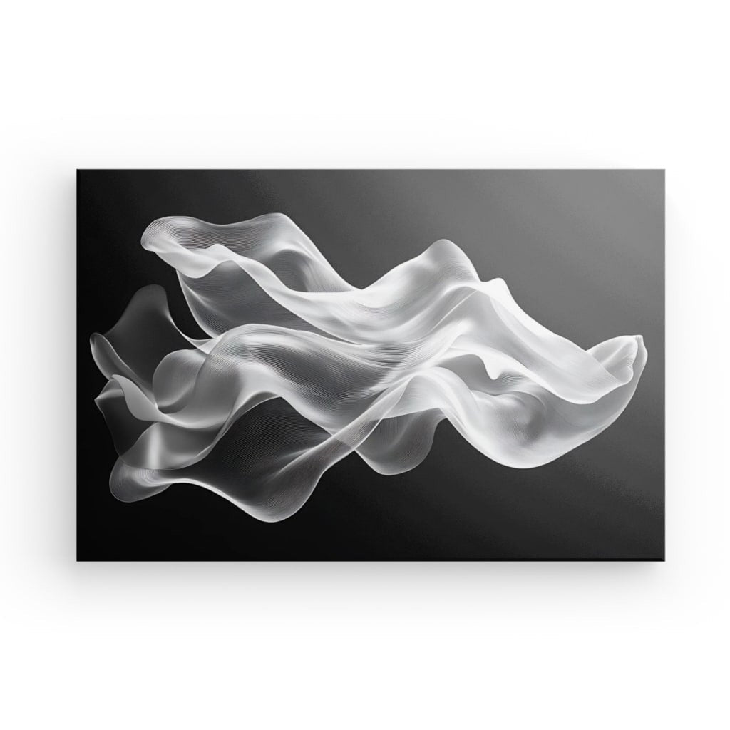 Tableau moderne noir et blanc Univers Noir et Blanc 