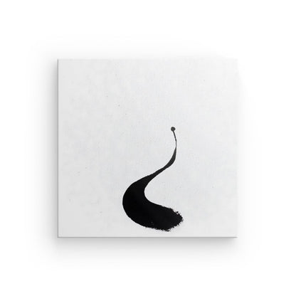 Tableau apostrophe peinture fond blanc