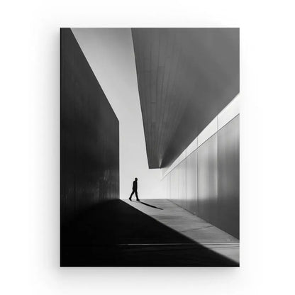 Tableau Architecture Moderne Photo Personnage Noir et Blanc - Univers Noir et Blanc - #tag1# - #tag2# - #tag3#