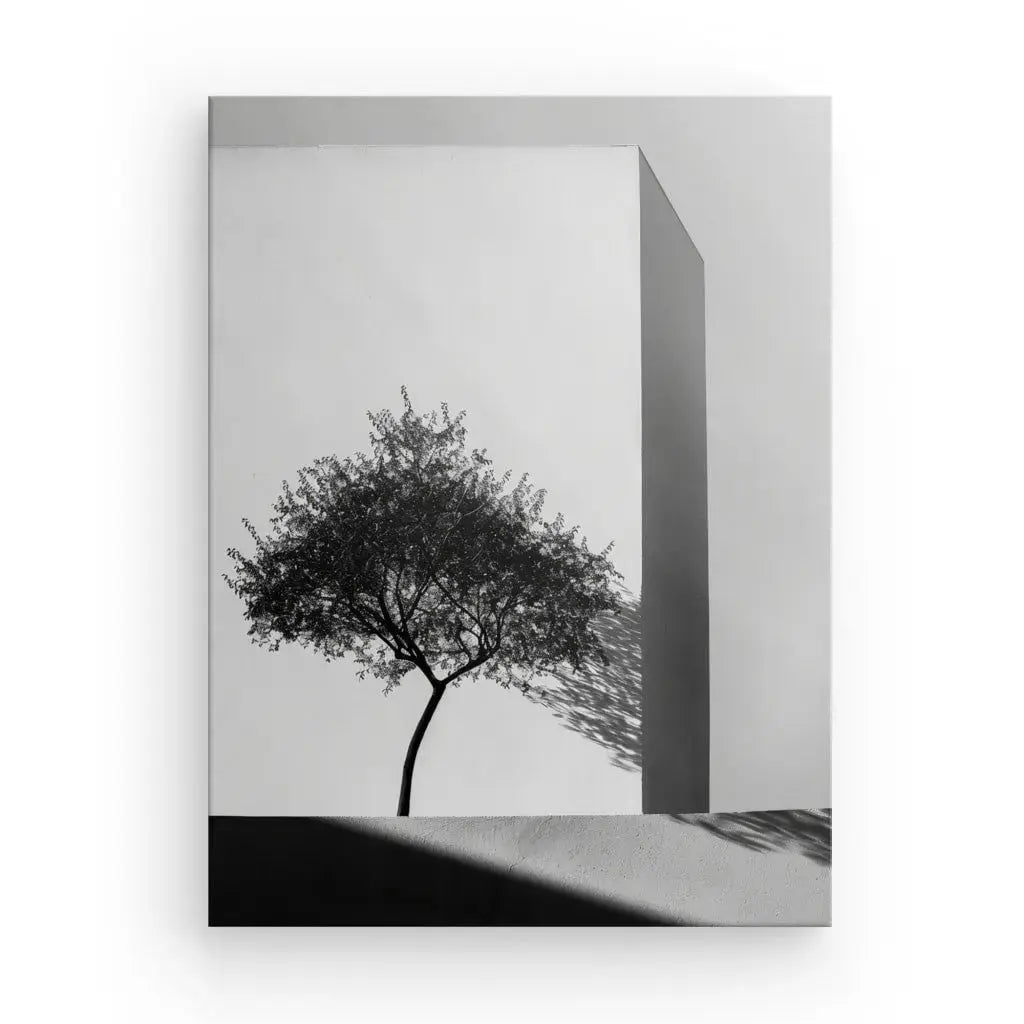 Tableau Architecture Naturelle Arbre Noir et Blanc - Univers Noir et Blanc - #tag1# - #tag2# - #tag3#