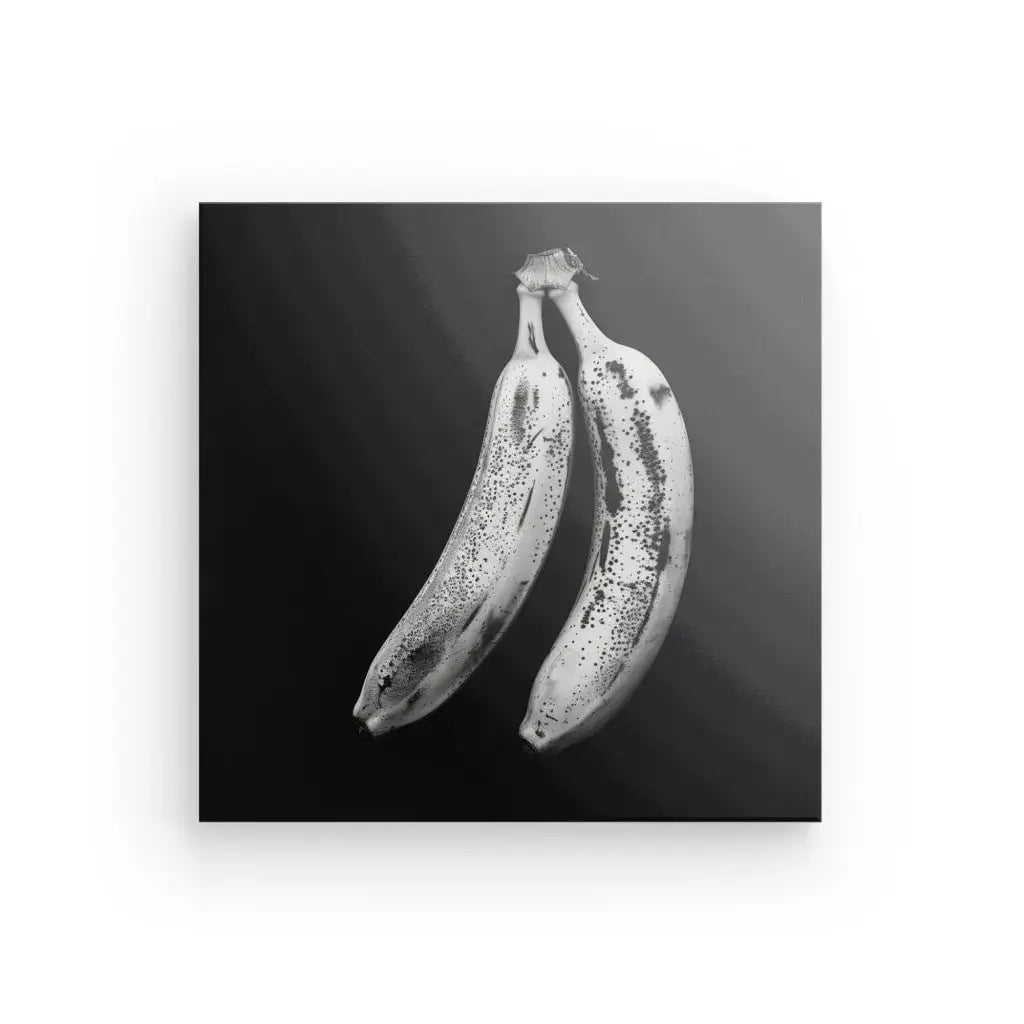Tableau Bananes Photo Art Mural Kitch Noir et Blanc - Univers Noir et Blanc - #tag1# - #tag2# - #tag3#