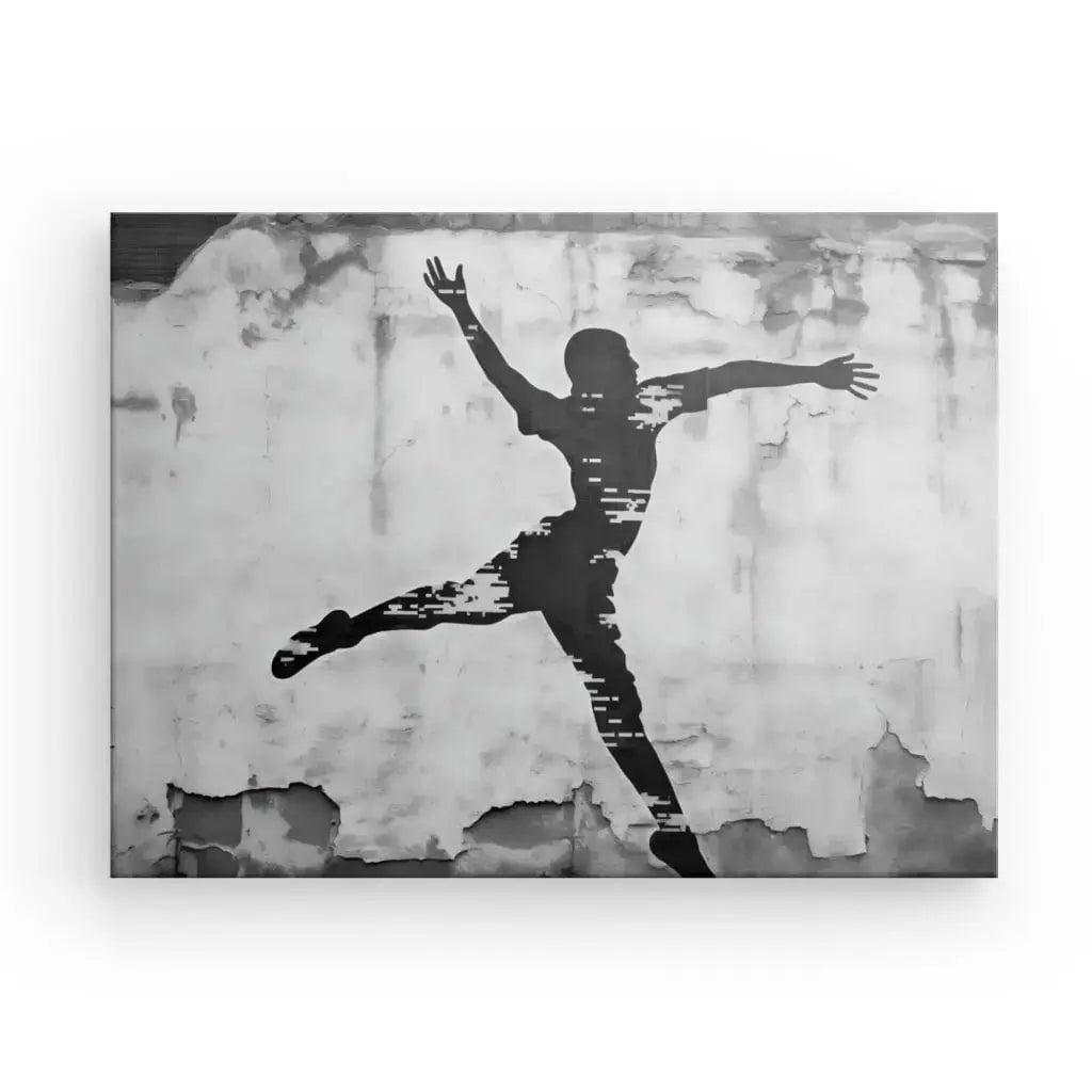 Tableau Basketteur Underground Tag Noir et Blanc - Univers Noir et Blanc - #tag1# - #tag2# - #tag3#