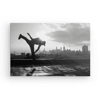 Tableau Breakdance Street Workout Noir et Blanc - Univers Noir et Blanc - #tag1# - #tag2# - #tag3#