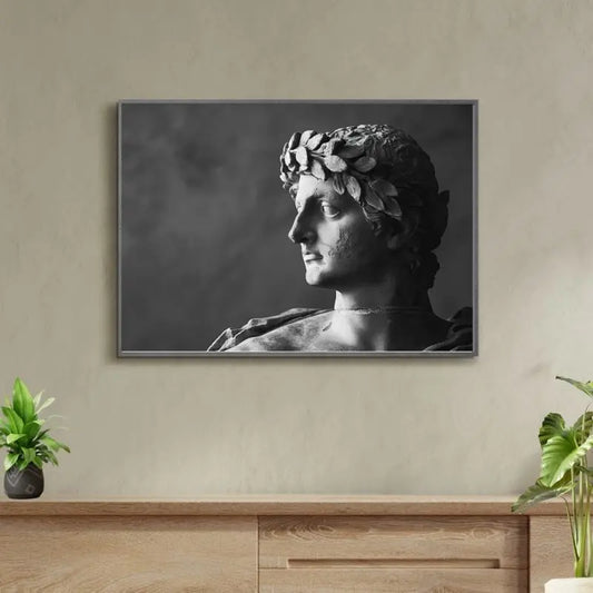 Tableau Statue Romaine Noir et Blanc - #tag1# - #tag2# 